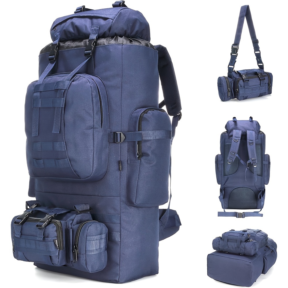 

100l Camping Hiking Backpack Molle Rucksack Camping Backpacking