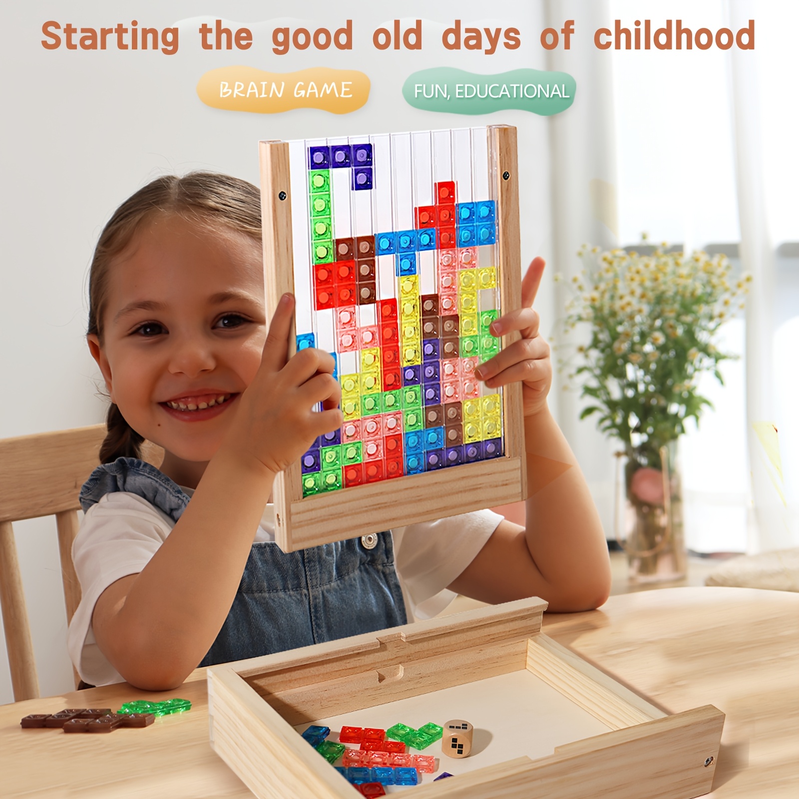 Kids Educational Puzzle Box, STEM Learning Toy