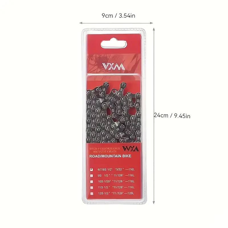 5 Paia 1/6/7/8/9/10/11/12 Velocà Catena Della Bicicletta - Foto 5