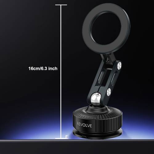 soporte para teléfono con x53, soporte magnético para teléfono con para coche, soporte magnético para coche con de metal de 360°, dirección ajustable de 360°, fuerte atracción magnética, soporte pequeño y conveniente