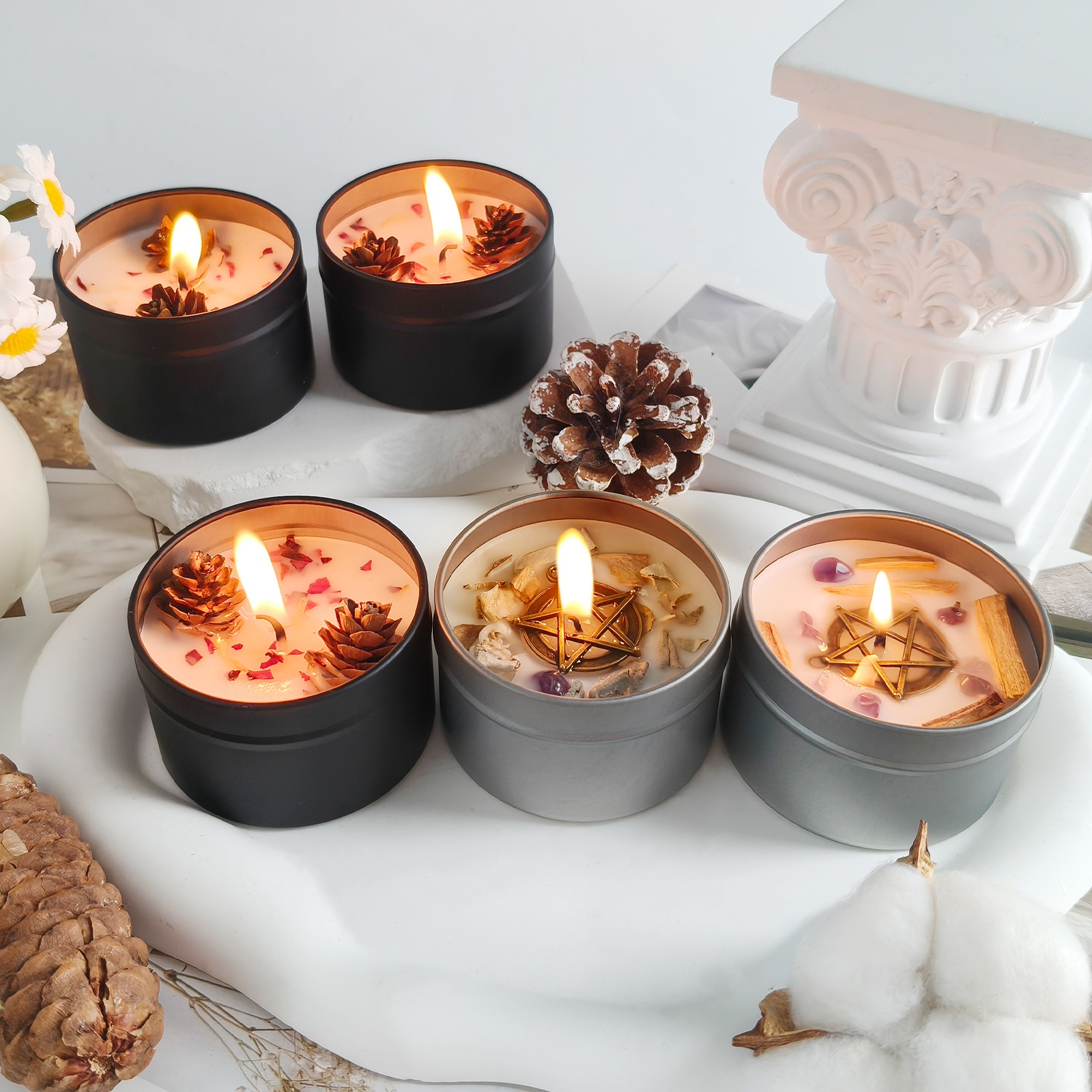 kerze aus kiefernholz Temu Österreich