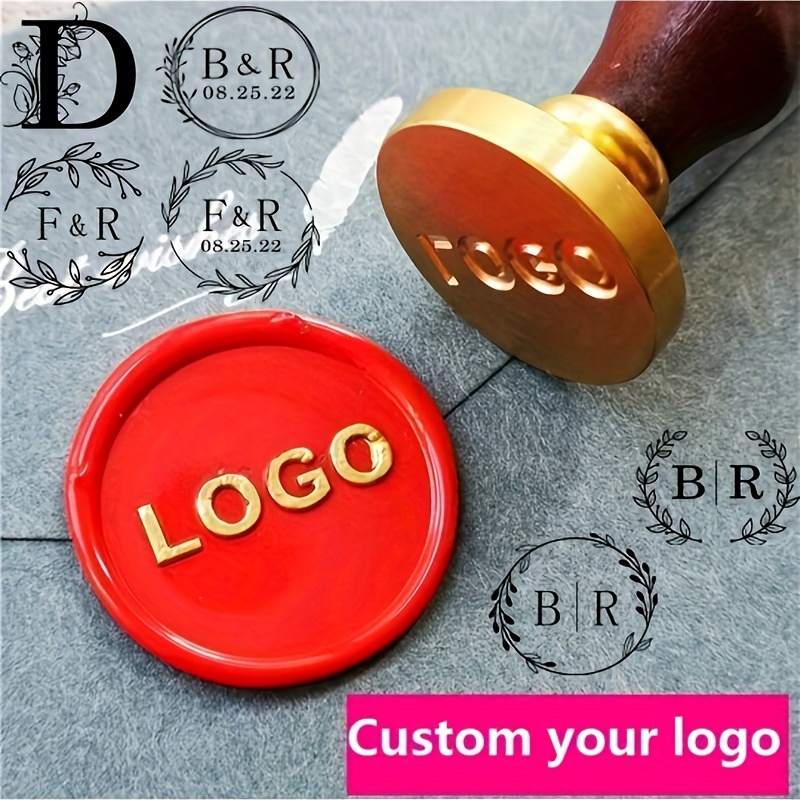 

Personalized Wax Seal Heads -custom Wax Seal Stamp, Make Your Own Stamps For Crafts, Envelopes, Gift Wrap, Wedding Invitations(only Head)