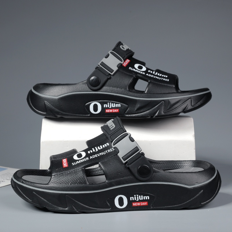 صنادل سلايد صيفية للرجال: مضادة للانزلاق والرائحة، خفيفة، ومناسبة للرياضة والارتداء اليومي