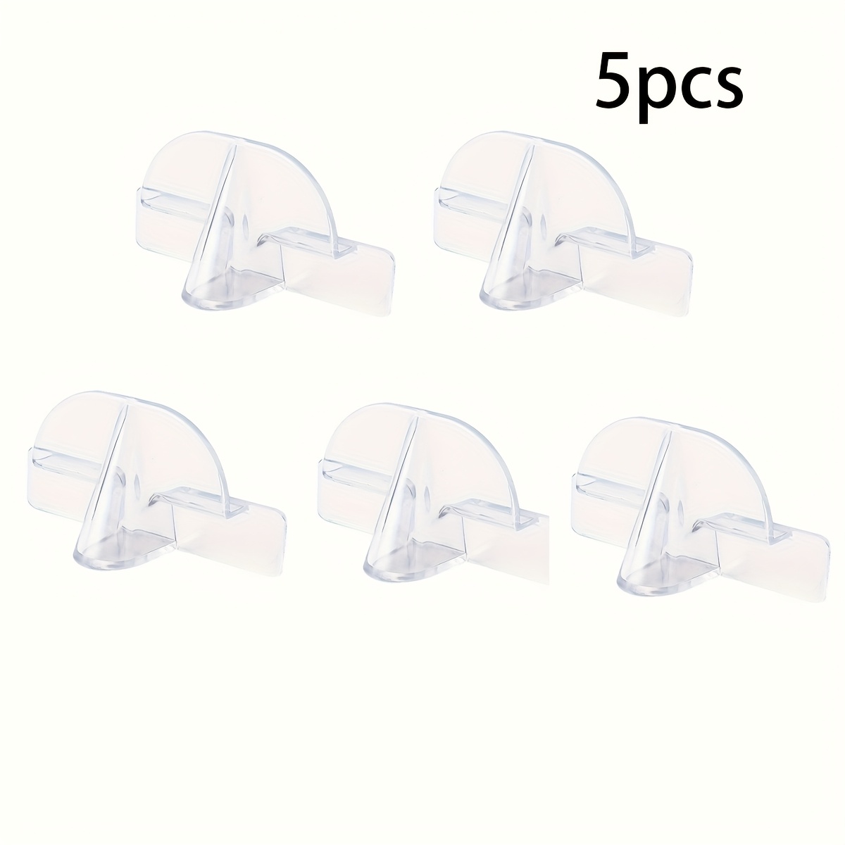 1/2/5pcs Plastic Wall-mounted Eyeglass Organizer Shelf - Bathroom/bedroom Storage Rack For Glasses, Sunglasses, Jewelry (space-, Rust-proof)