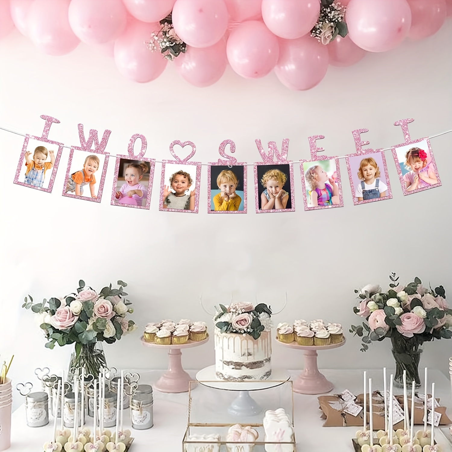 Coole Mäden-Themen Luftballons Geburtstags-Party Dekorationen, Glücklier Geburtstag Luftballon Set, perfektes Geburtstagsgesenk, Gender Reveal Party Wand Deko Luftballon Set | SHEIN Sweiz