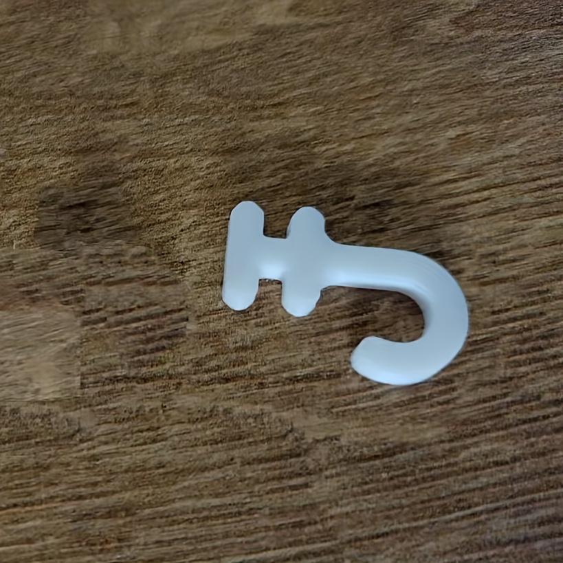 TEMU 1 Packung mit 6 kreativen 3D-Druck-Weihnachts-, Halloween- Feiertagslichtern, Party-Atmosphären-Lichthaken, Schienenhaken, Lichterkettenhaken –