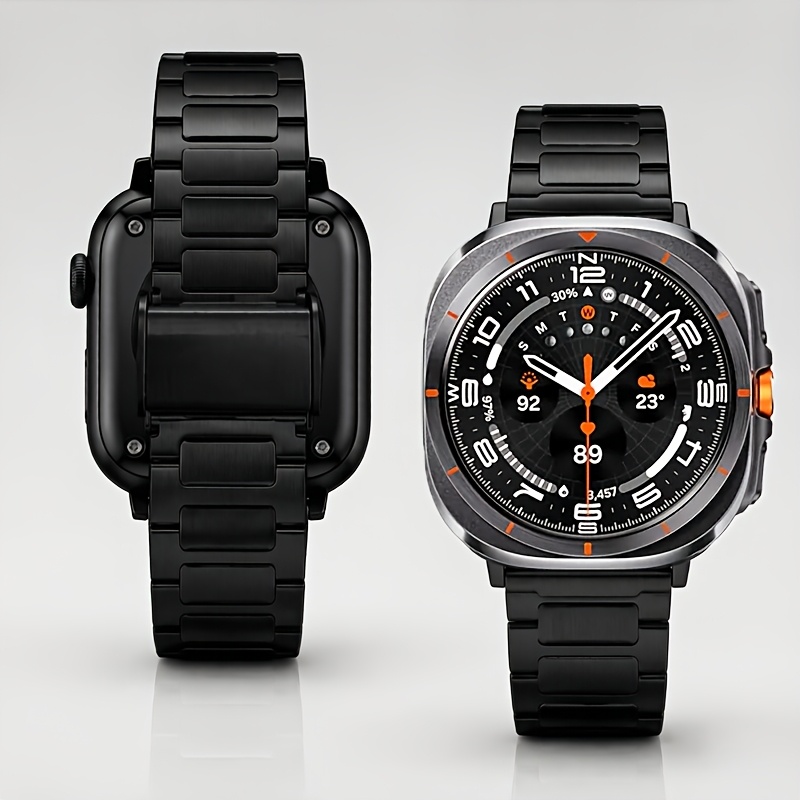 TEMU Cinturino per for Galaxy Watch Ultra 47mm (2024/2025), Cinturini in Metallo Compatibili con for Samsung for Galaxy Watch Ultra 47mm per in