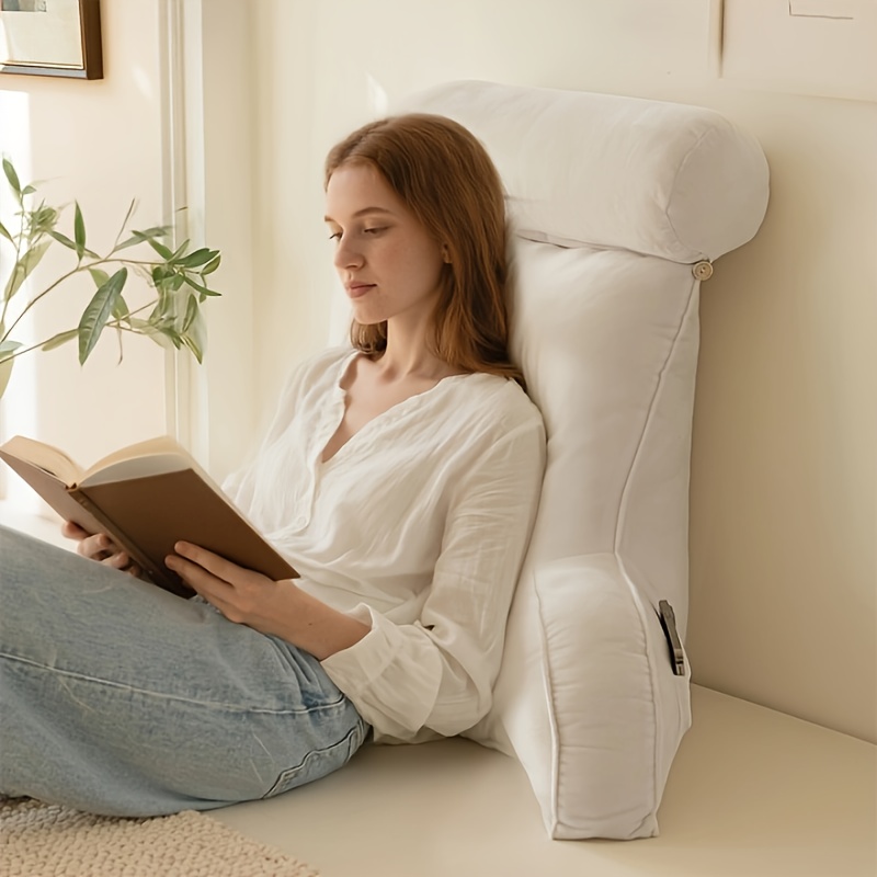 1pc almohada ergonómica lectura reposabrazos cabecero Temu Spain