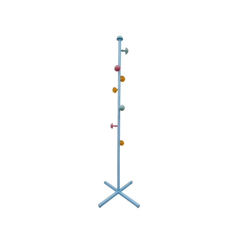 PDZZZD - Cross Border New Product Color Dot Vertical Coat Rack,+suitable for Hanging Bags and Clothes in Home Bedrooms, Mushroom Shaped. Beautiful Design, Cute Style, Simple and Elegant,