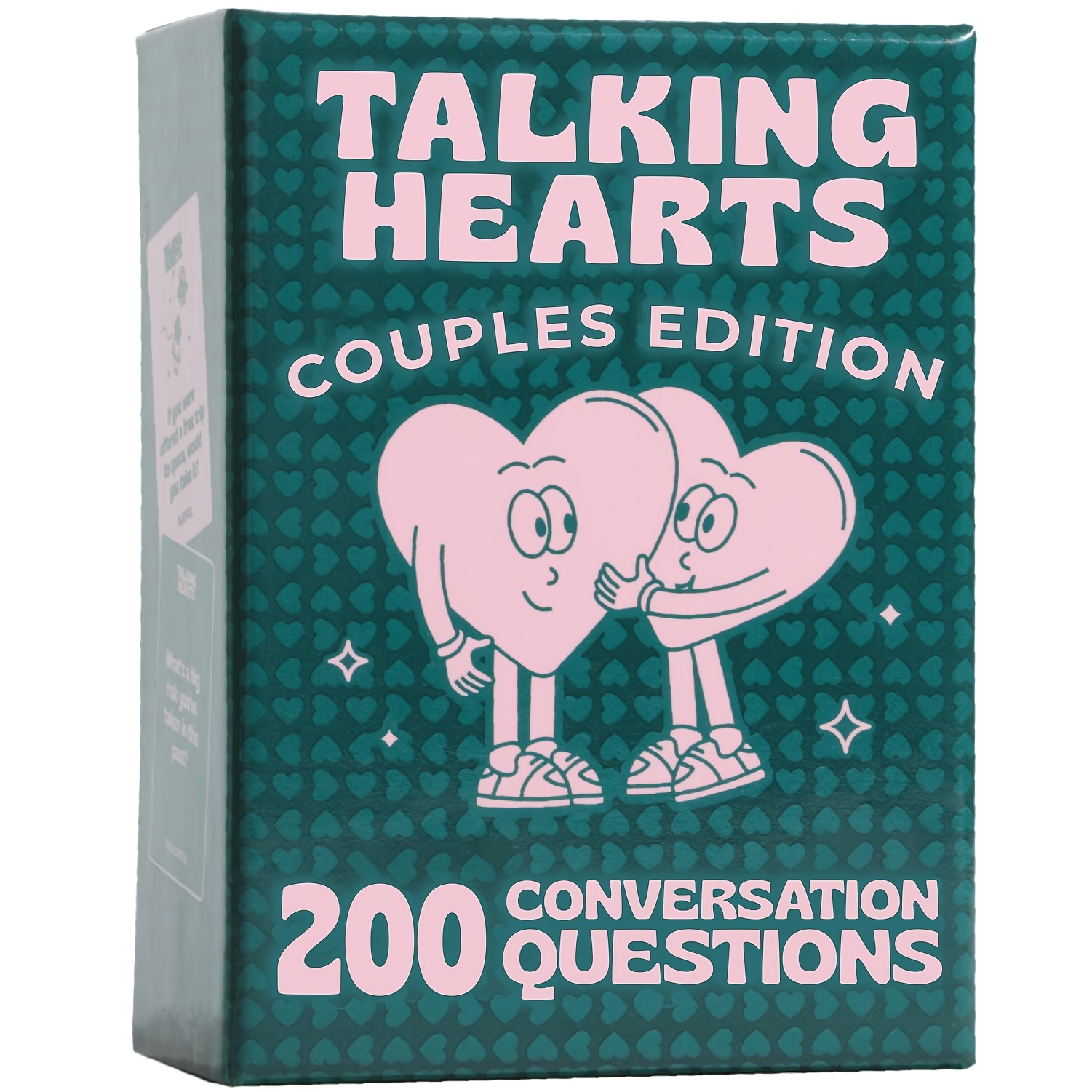 couples conversation starter cards relationship building card game for date night and travel   ideal valentines gift 200   conversation prompts and 2   made of card stock 0
