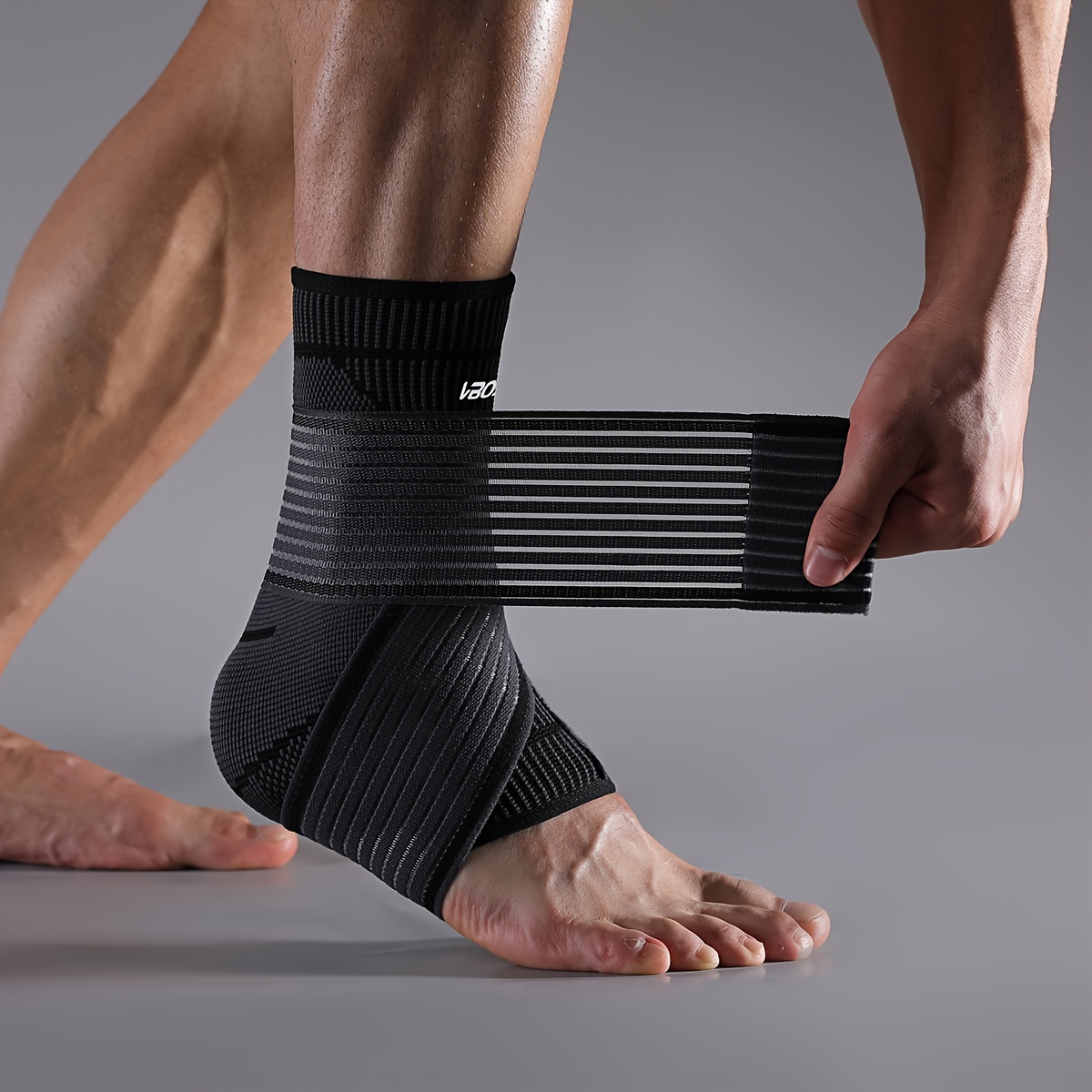 1pc Unisex Breathable Elastic Ankle Wraps Sleeve Support Sleeve