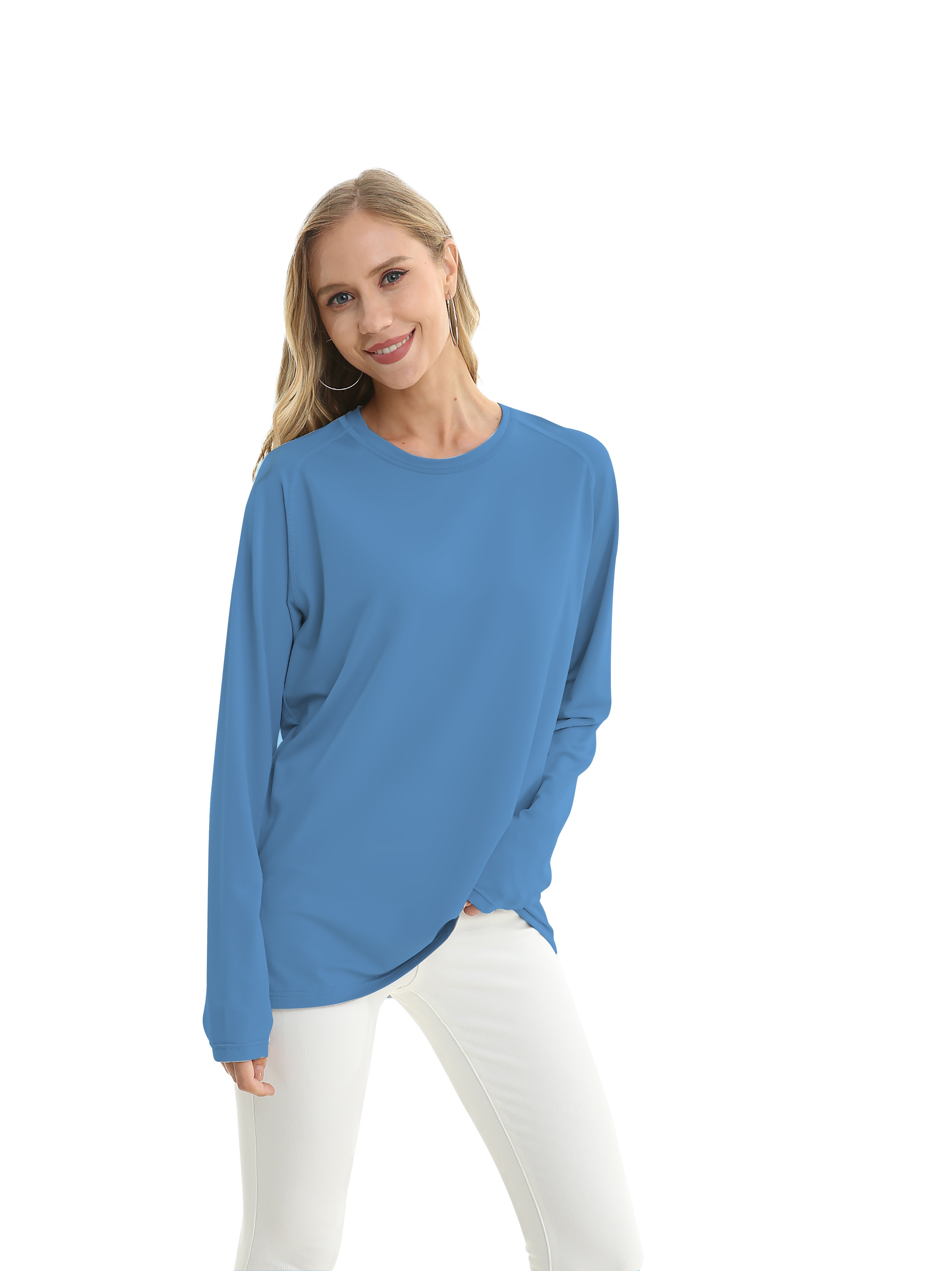 t-shirt de sport pour femme, couleur vêtements de pêche et de