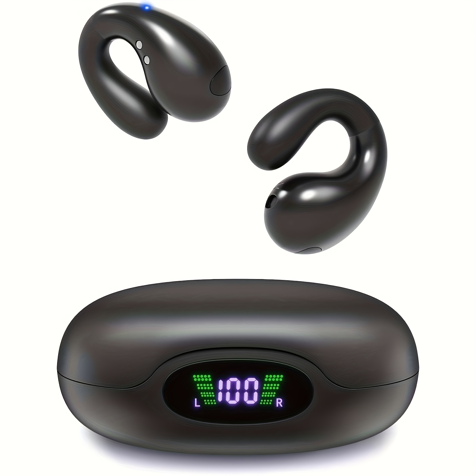TEMU Wireless Earphones, 5.4 Generation Subwoofer Stereo, 50 Hour Time, Real-time Language Intelligent Ai Translation Earphones - Instant Translation