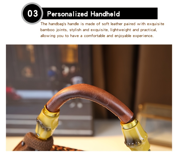 Red Vintage Sunflower Carved Bag worn as crossbody, close up