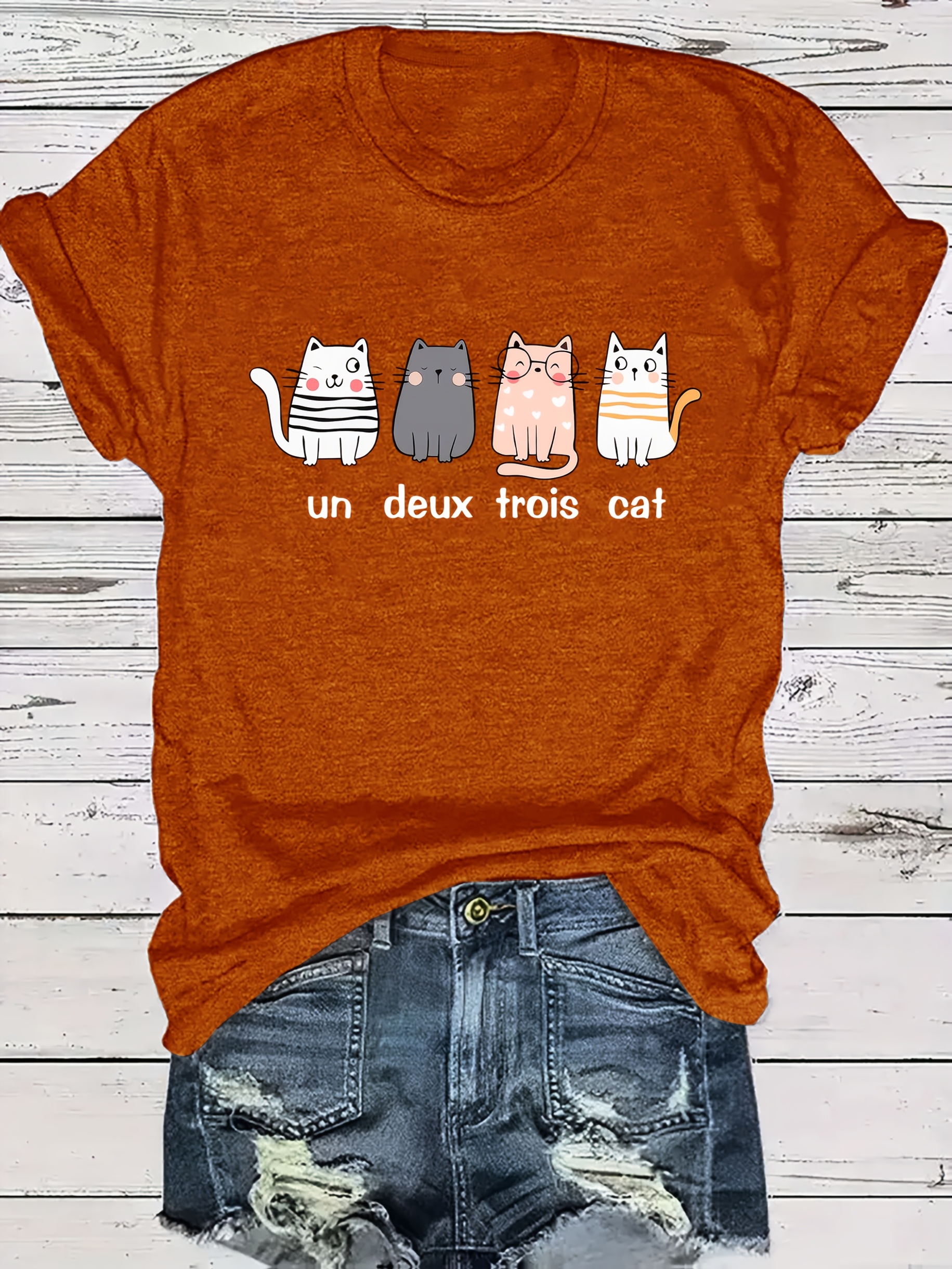 thumbnail image 2 of Funny Canadian Cat T-Shirt - 100% Cotton Graphic Tee For Cat Lovers 2 of 9