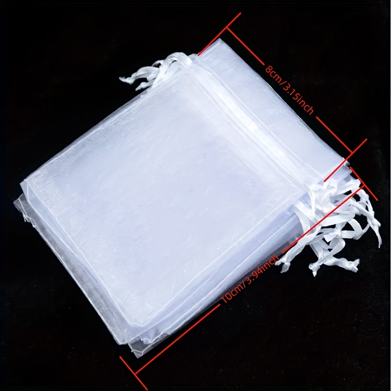 Gift For Her/him 10pcs Storage Bag Jewelry Packaging Gift Wedding Party Goodie Packing Favors Pouches Drawable Bags