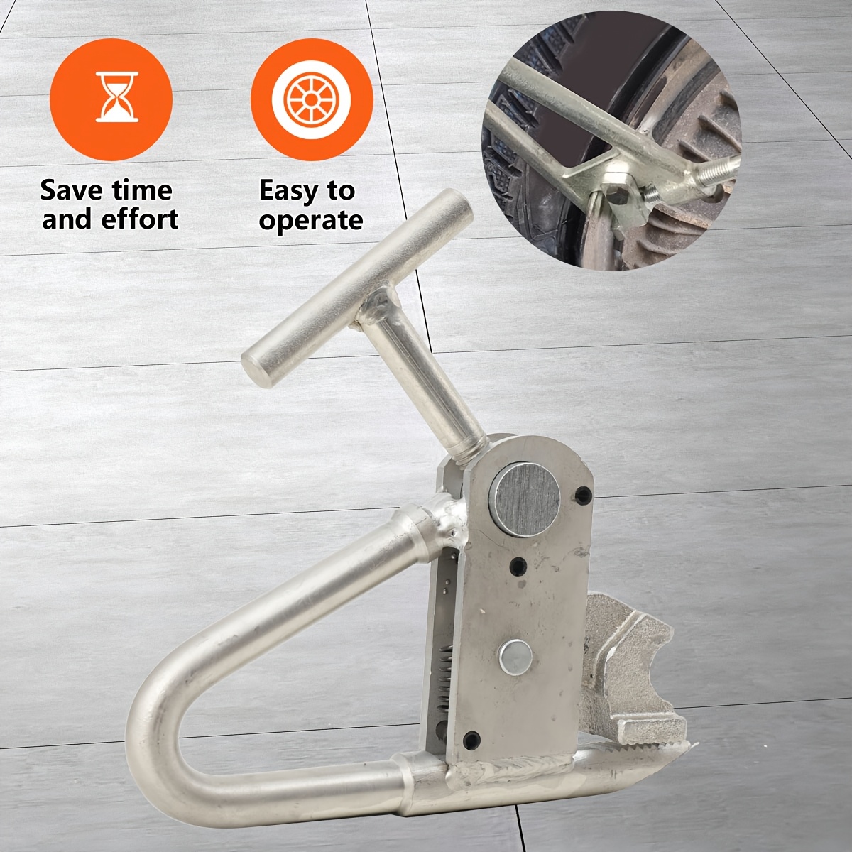Image of Steel Bead Holder For Truck Tires-holds Bead In During Mounting