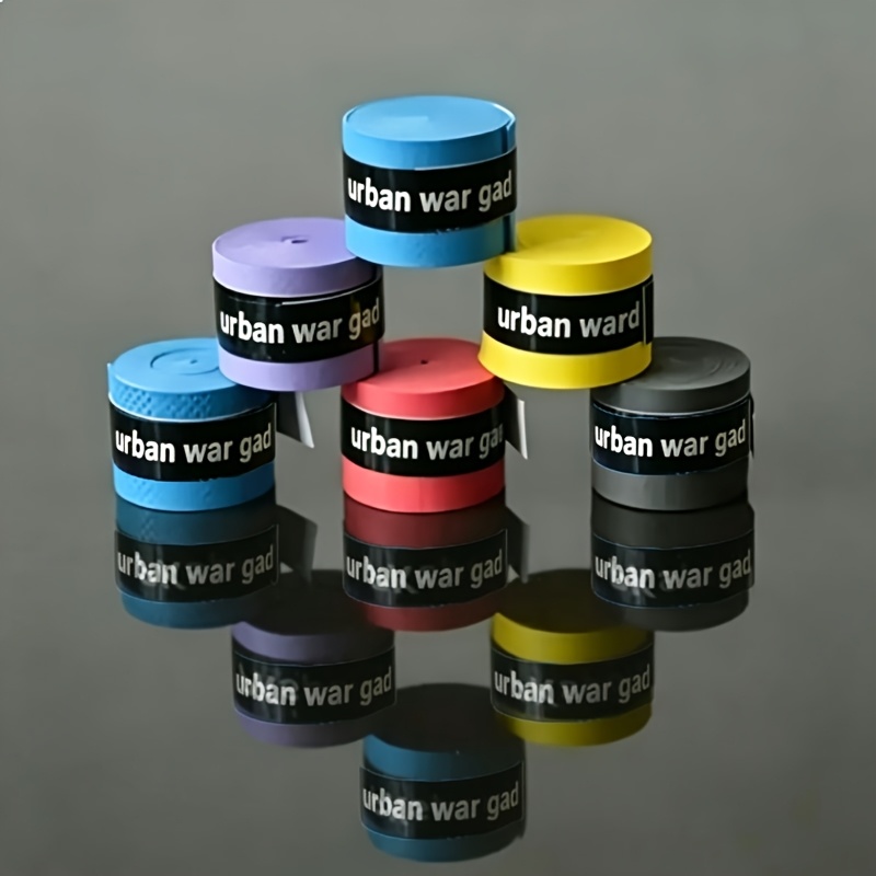 TEMU 6pcs Set Anti-slip Wrapping Tape For Tennis Racket Grips, Ultra-microfiber Extended Wrapping Band, Racket Accessories, Waterproof Fishing