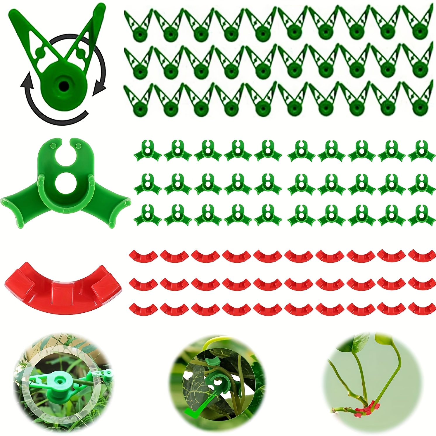 90pcs Plant , Plant Training Bending Clips, 90 Degree Plant Stem Trainer, Plant Support Clips, Growth Bender Clips For Low Load, Plant Bending Clips, Plant Growth Bending