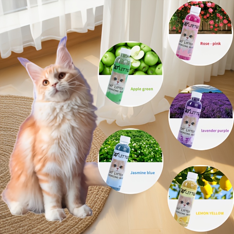 

Litter Deodorizer - Odor Eliminator & Urine Neutralizer, Safe For Kitties, Plant-based Scent