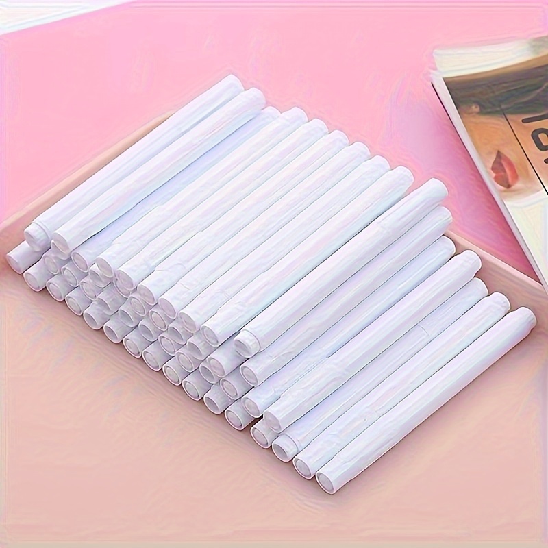 

10pcs White Liquid Chalk - Dust-free, Erasable For School & Office Supplies