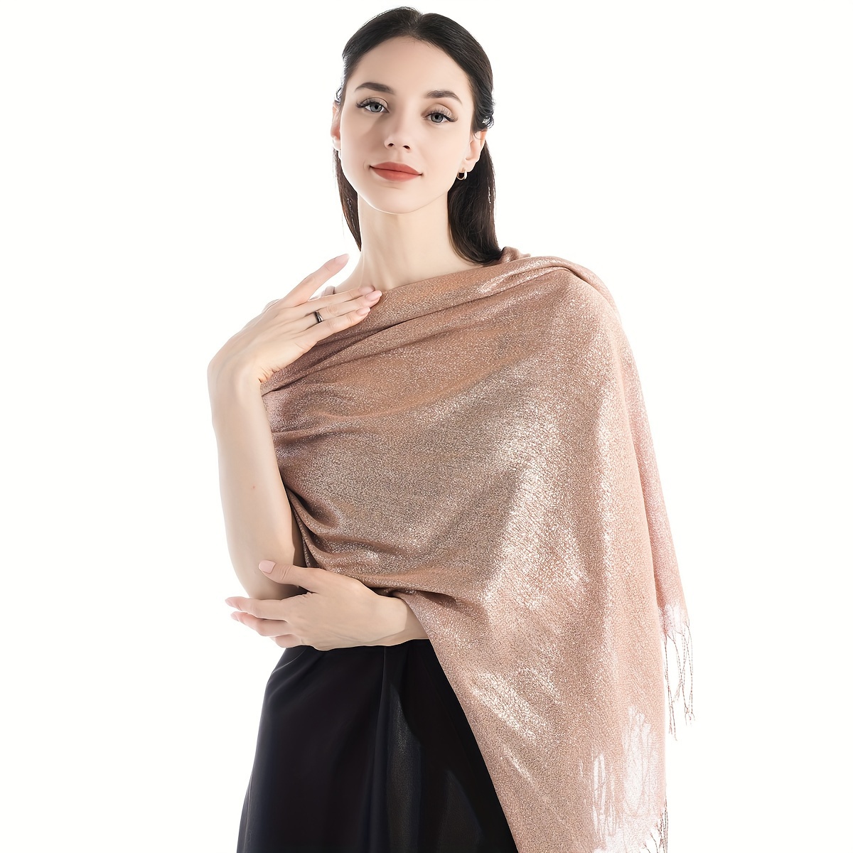 Rose Gold Shawl