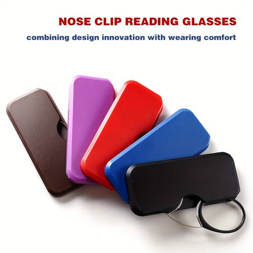 clip on reading glasses temple for lightweight wear clips your phone for use convenient to carry unisex style