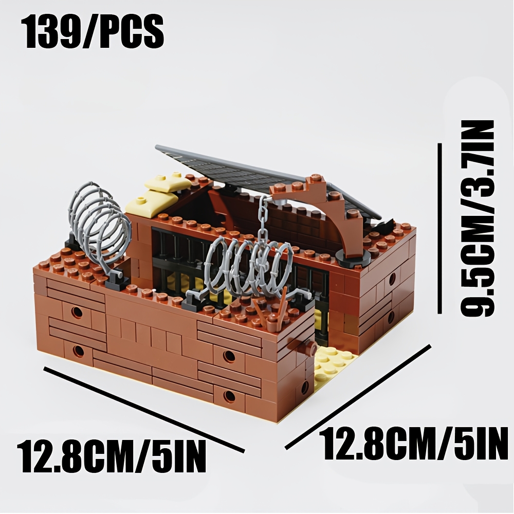 Creative Trench Block Base Model Assembly Toy