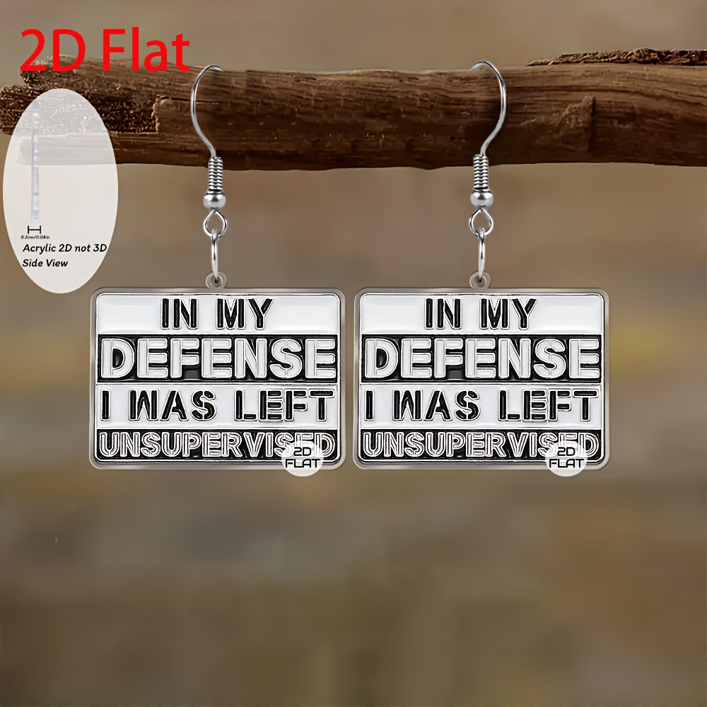 TEMU 2d Flat, 2d Flat Of Acrylic Pendant Earrings, Fashion Jewelry, Party Gifts, Holiday Gifts For . "flat" Refers To The Product Image Watermark And