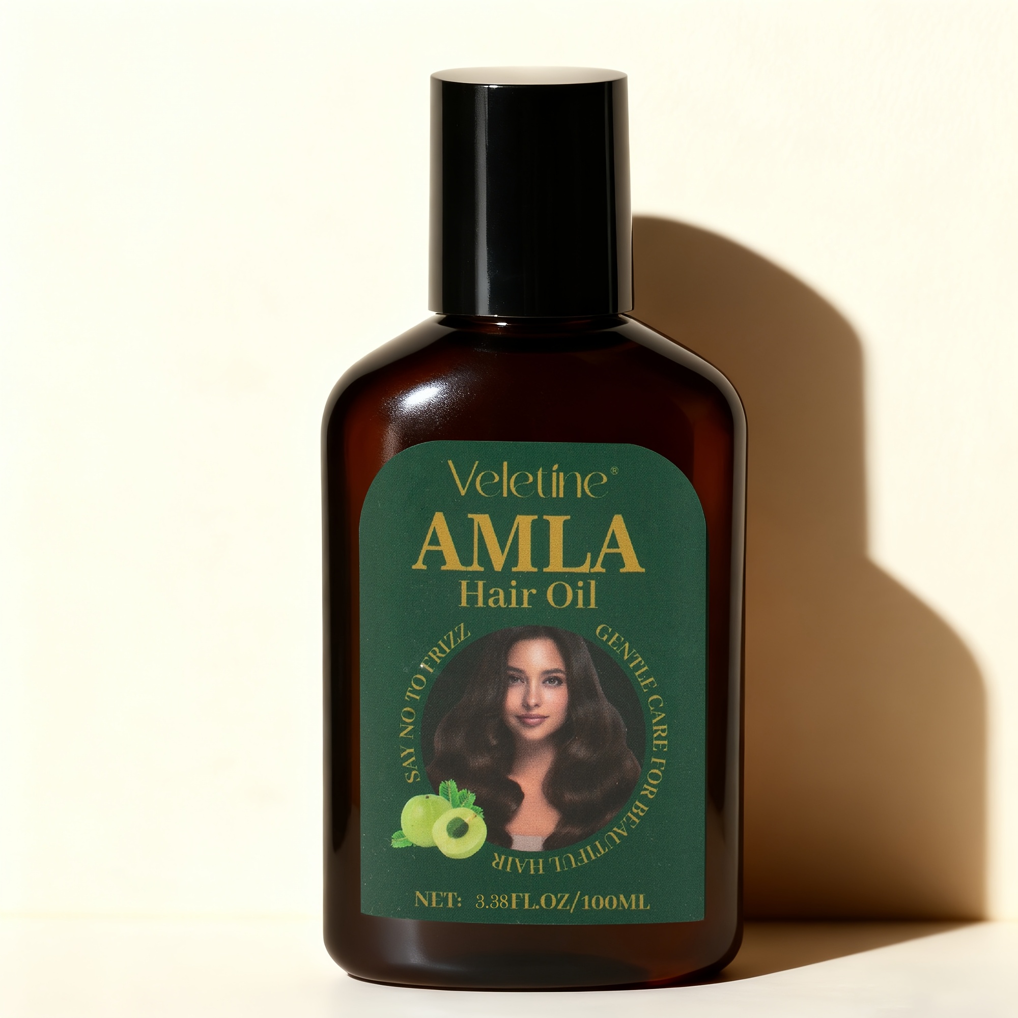 Image of Hair Oil 100ml - Contains Extracts Of Fruit Oil, Jojoba Seed, Castor Oil, And Coconut Oil, Moisturizing Hair And Providing Long-lasting Hydration For , Non-greasy Look. An Care Product.