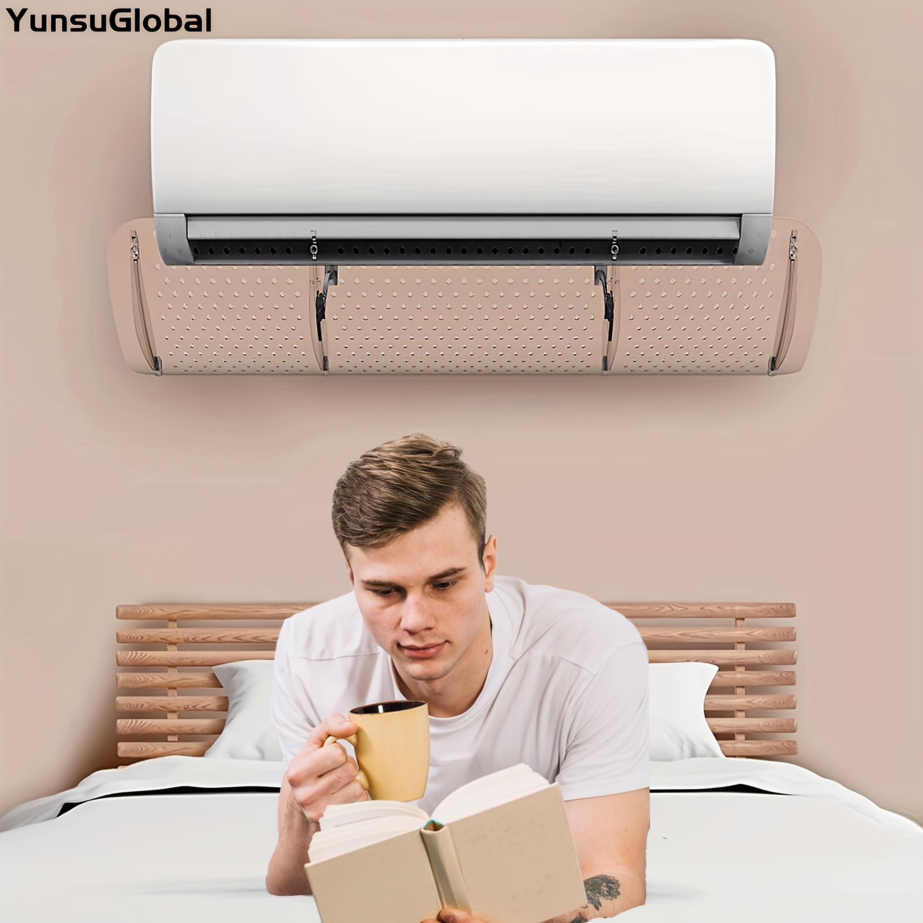 Window Unit Air Flow Control Universal Window AC Deflector - Adjustable ...