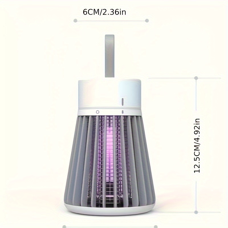 TEMU Insect Repellent Killer, Fly Trap, Killer Lamp, Usb Non Electric Radiation Led Silent Bed Indoor Killer, Suitable For Indoor And Outdoor