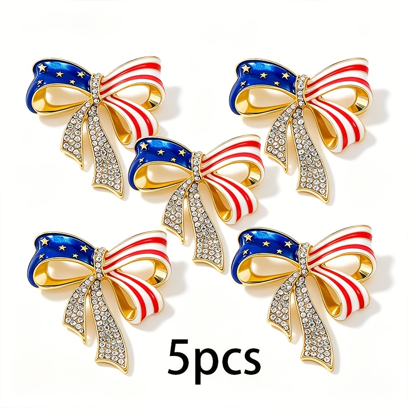 TEMU 5pcs Women's Baroque Enamel Brooch, Metal Texture Suit Lapel Pin, Scarf And Collar Fixing, Banquet Dress Decor, Gorgeous Luxury Gift Accessory