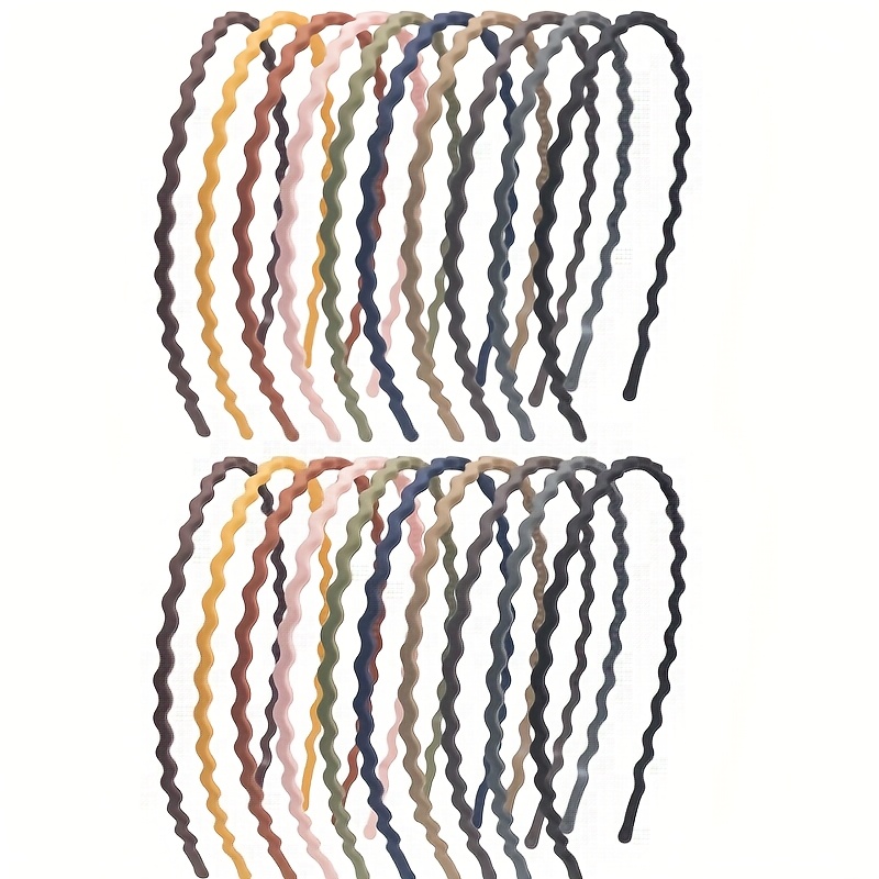 TEMU 20 pezzi di per capelli in plastica "Frosted ", facili e , per modellare i capelli, colori abbinabili liberamente, adatte per l'uso