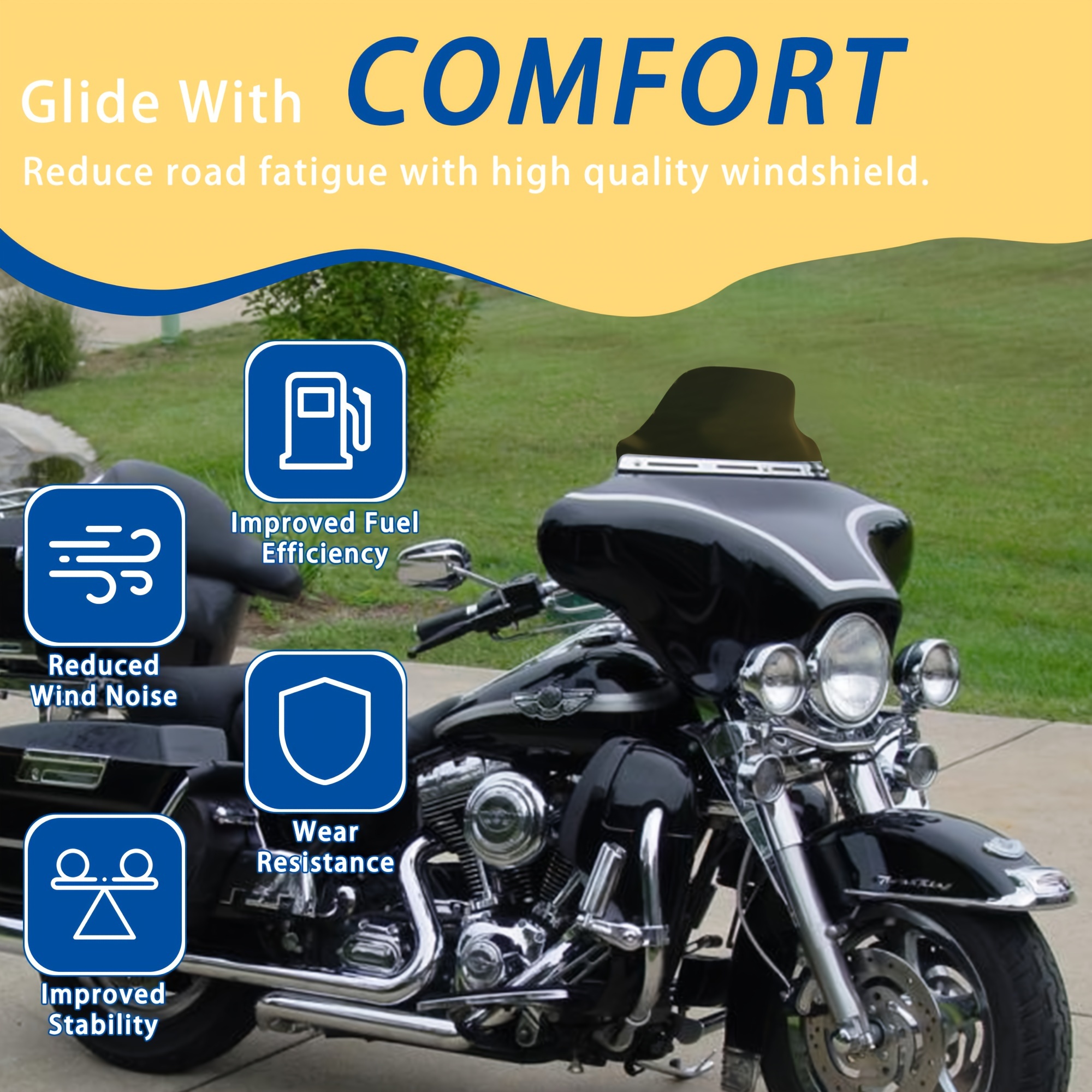 Custom Harley Davidson Street Glide Parts Cycle Visions Chrome LED