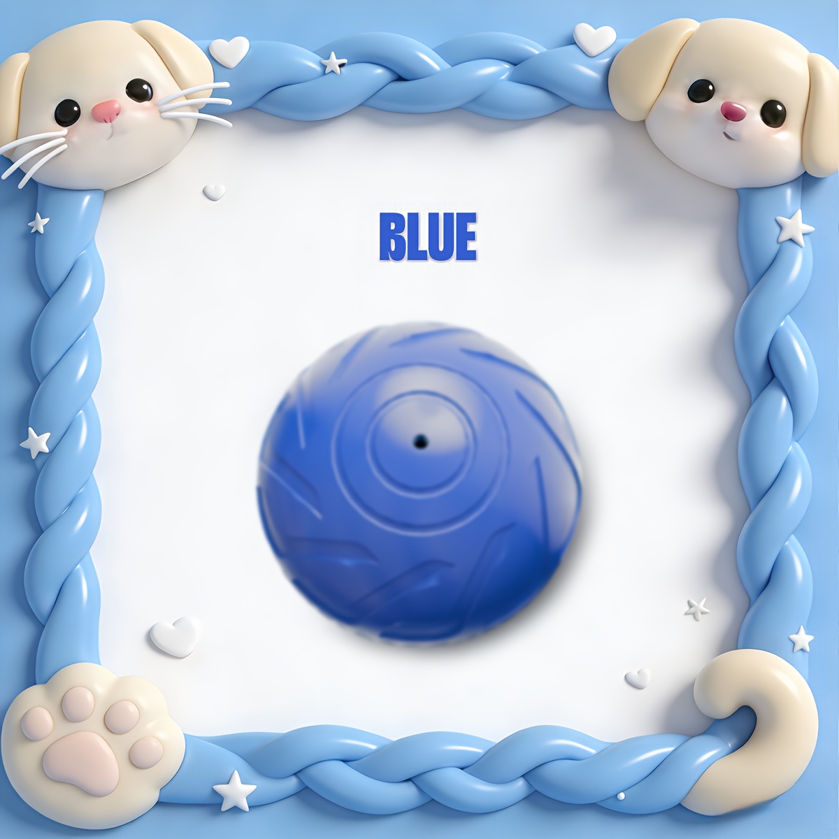 TEMU Powerful & Durable Electric Dog Ball. Tough, Chew-resistant Build With And Long For Play. Convenient Usb Charging.