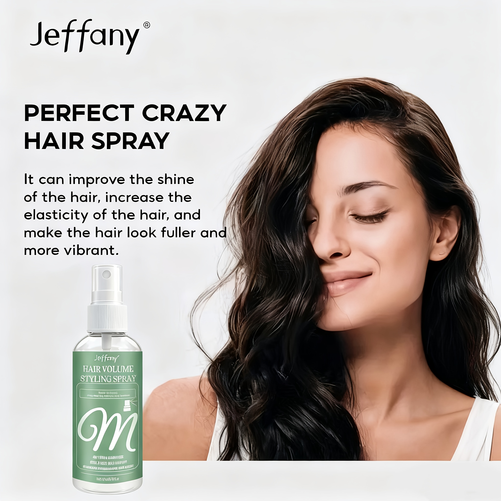 Keratin Volumizing Styling Spray for All Hair Types