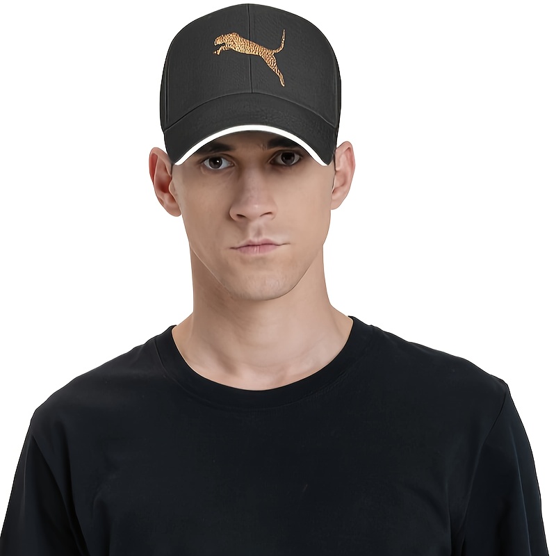 adjustable denim baseball cap with vintage design outdoor activities camping parties cycling fishing details 5