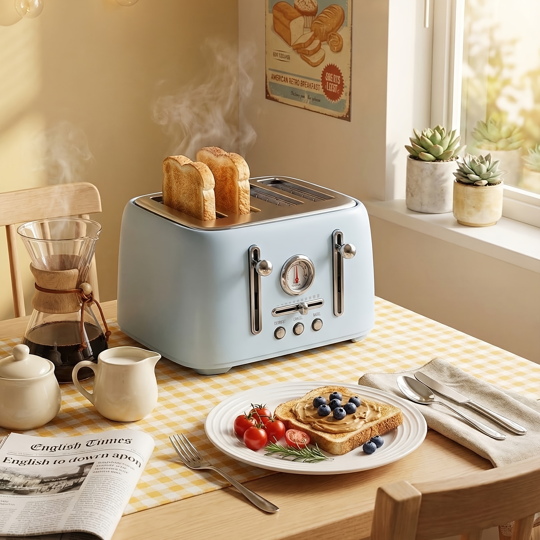 toasters sold on Temu United States