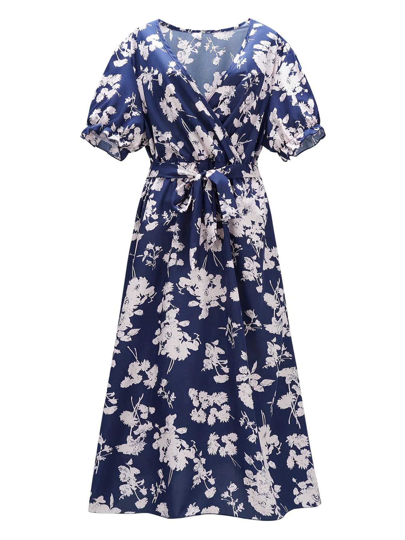 Plus Graphic Print outlet Belted Dress