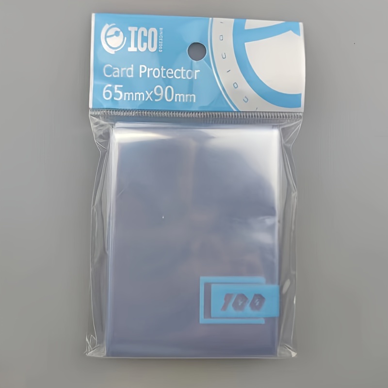 ico card sleeves Thick | Best Penny Sleeves look printed exterior 1/300/600/1000cts 61x88mm 2.4inx3.5in Card Sleeves