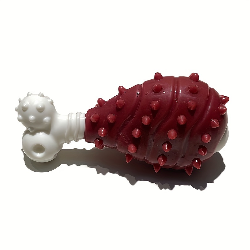 TEMU Dog Toy Suitable For Small Medium Large Dogs, Pet Supplies Gift For Pet, Puppy Molars Teeth Safe Toys Dog Teething Cleaning Toys, Chicken Leg