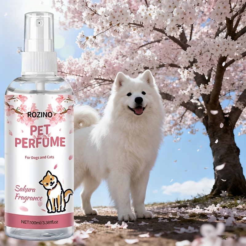 Image of [instant Deodorizing, Immediate ] Pet Hair Care Softening Fragrance Deodorizing Spray 100ml, Containing Multiple Natural Moisturizing Ingredients, Refreshing Texture, Instantly Frizz
