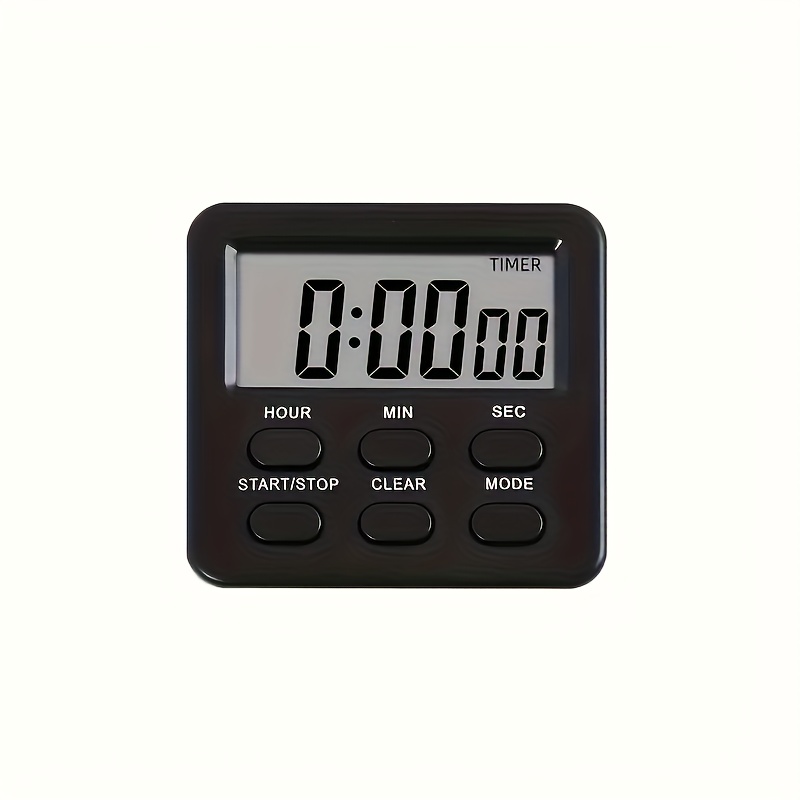 TEMU Durable , Suitable For Cooking, Baking, Camping, Sports, And Studying - Displays 24 Hours - Requires Batteries (aaa Not Included) | User- |