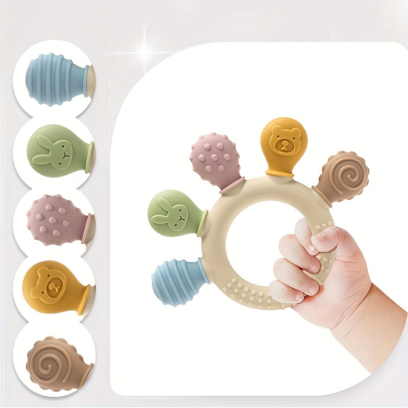 BPA Silicone Teething Ring for Youngsters