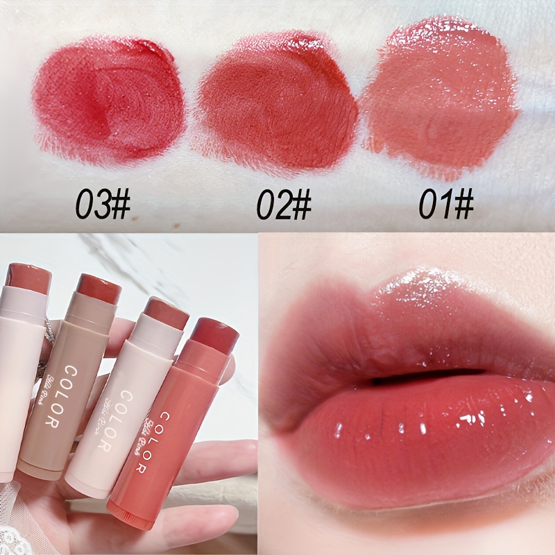TEMU 3pcs/set Moisturizing Lipstick Set, Long-lasting Moisturizing Color, Lip Lines, All Girls Lipstick, Valentine's Day Gift