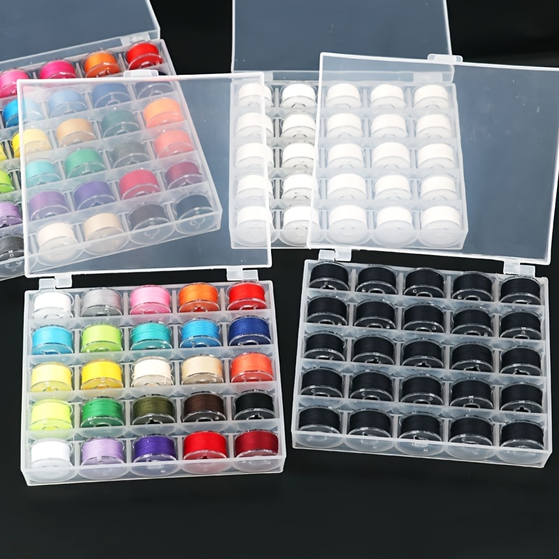 

1pc Sewing Machine 25 Needle Storage Box, Thread Box, For Home Sewing Accessories Tools And Art Use