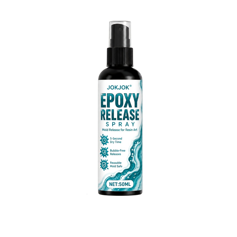 TEMU Universal Epoxy Resin Mold Release Spray Flawless Castings Protect Molds Extend Service Life Suitable For Resin Jewelry Craft Regular