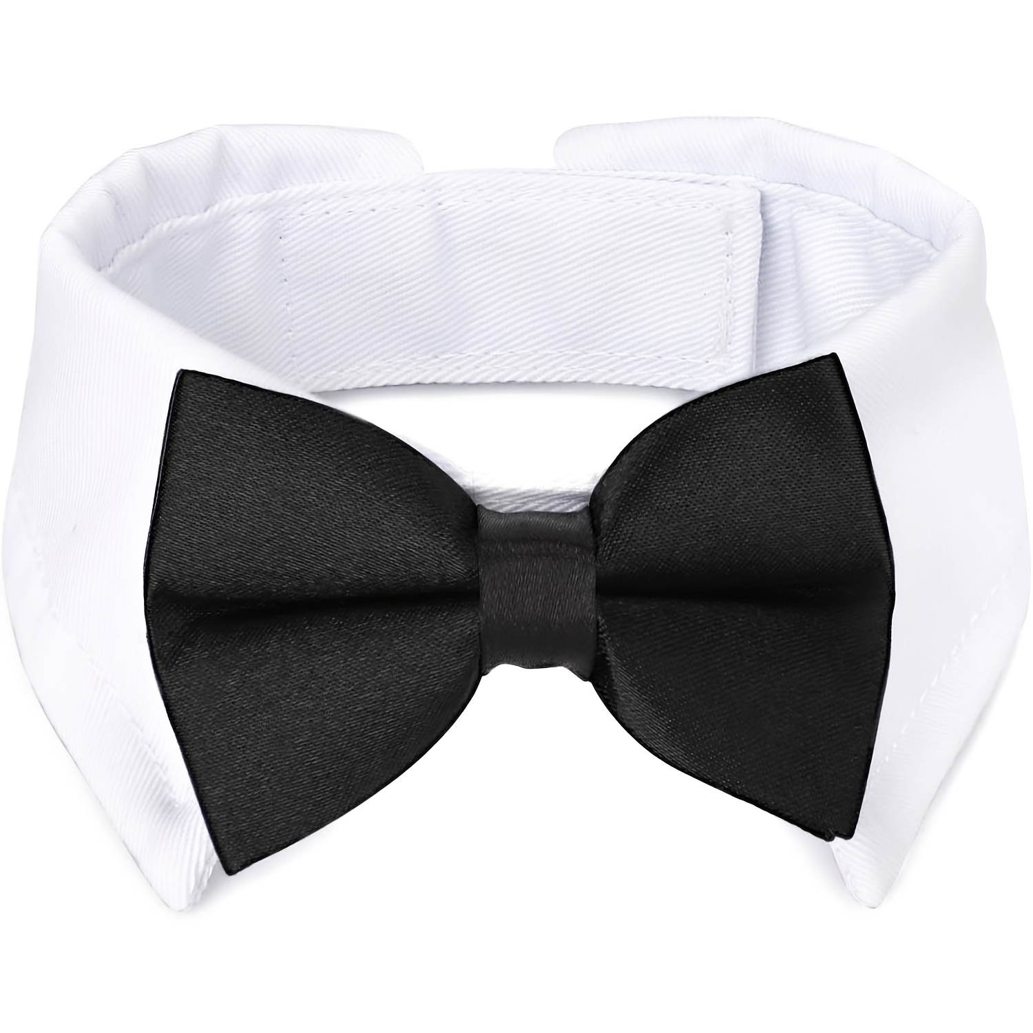 TEMU 1 pieza Accesorio para mascotas Pajarita de traje de , collar de cuello ajustable para gatos y perros, collar decorativo para perros pequeños y
