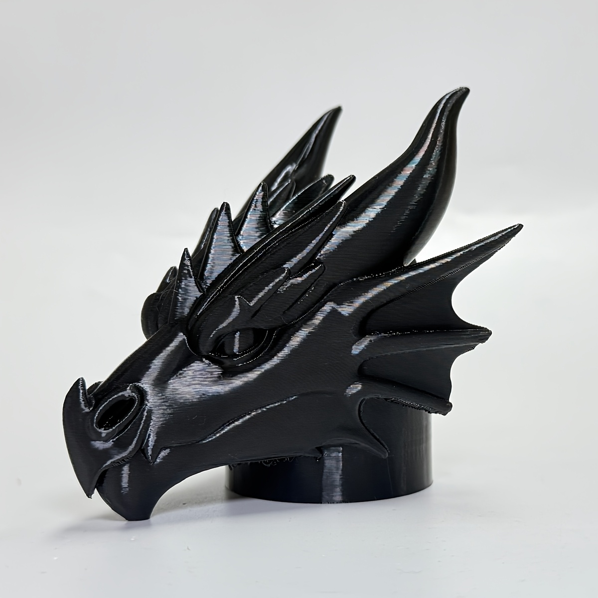 TEMU Cache de boule de remorquage tête de dragon pour boule d'attelage de 50 mm (1,97 pouces), protection imprimée en 3D à enfiler facilement pour
